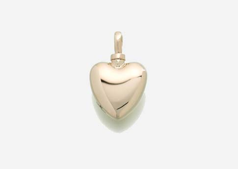 Small Heart Pendant - Gold Vermeil Image